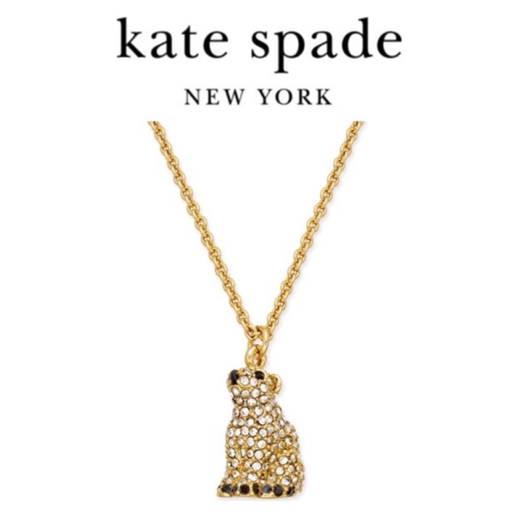 HP🎉Kate Spade ♠️ NWT Polar Bear Crystal Necklace
